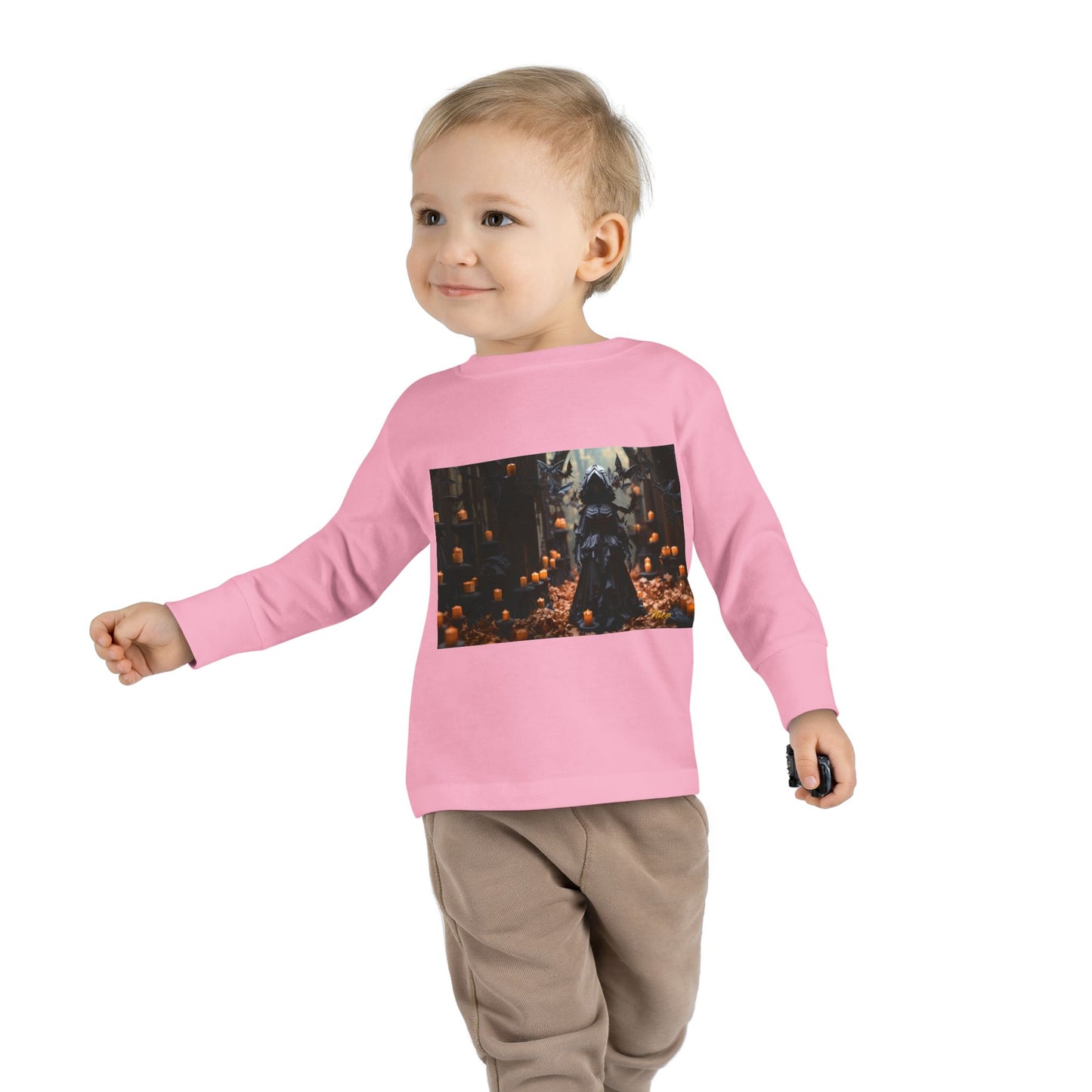 Halloween 2024 Series Print #5 Toddler Long Sleeve Tee