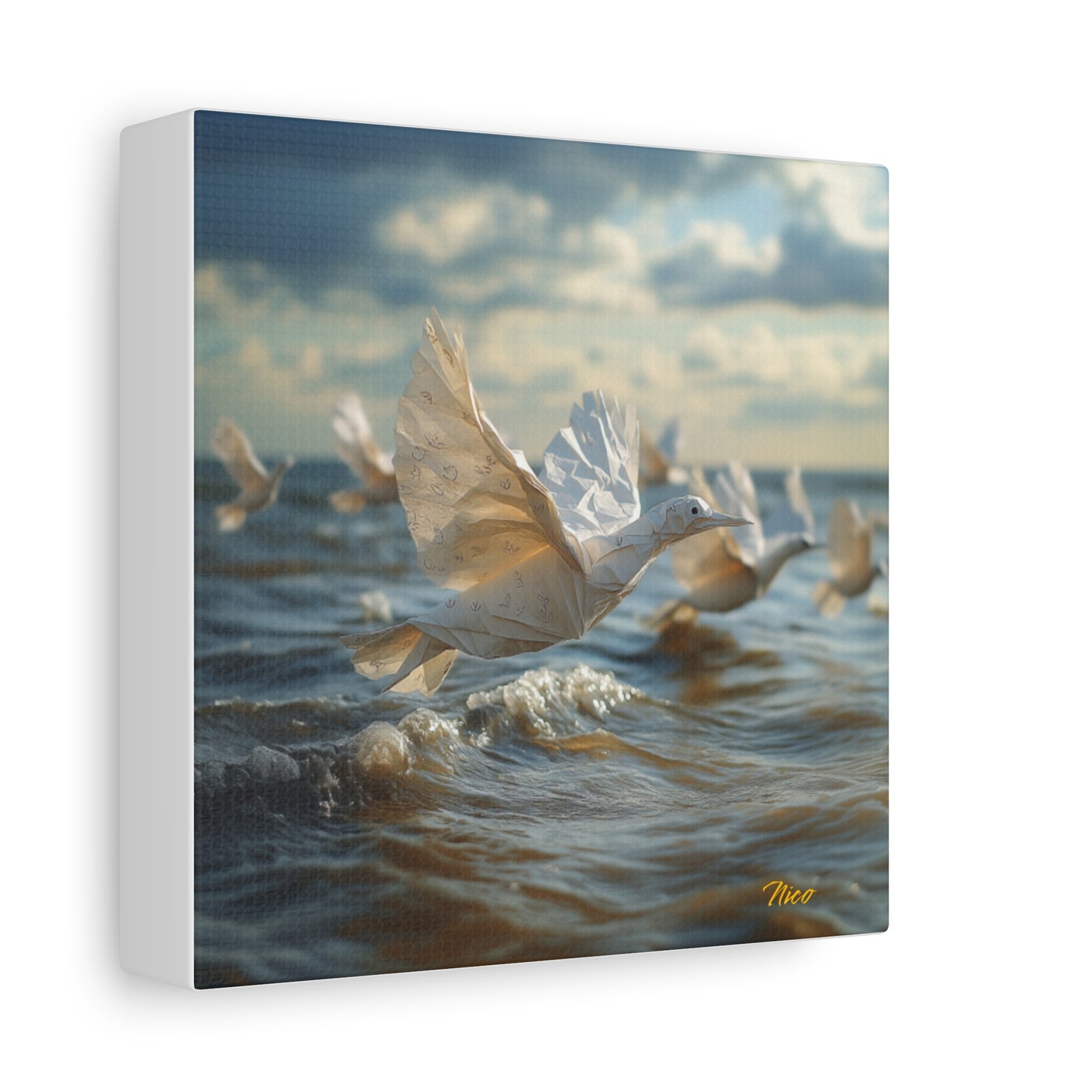 By The Seaside Series Print #8 - Streched Matte Canvas Print, 1.25" Thick