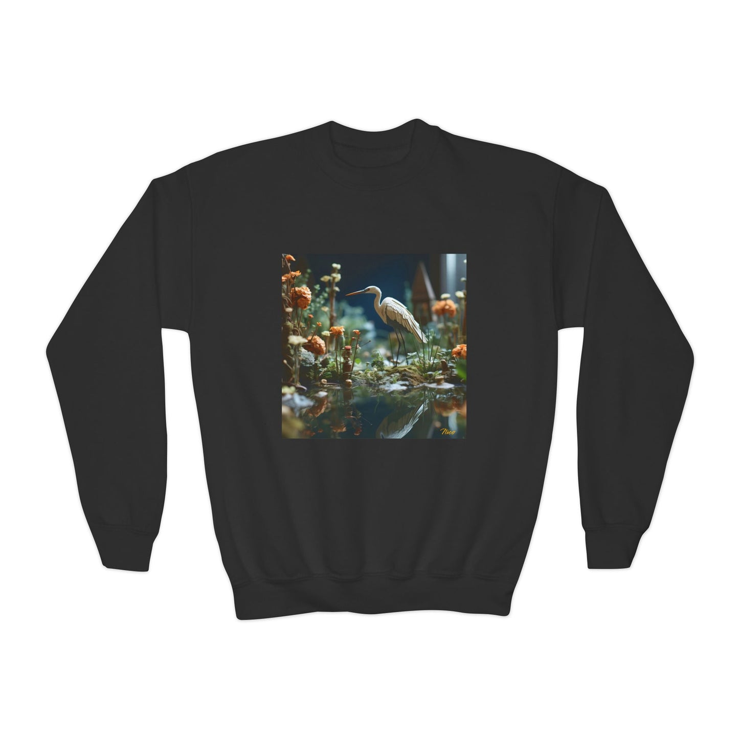 Born On A Bayou Series Print #1 Youth Crewneck Sweatshirt