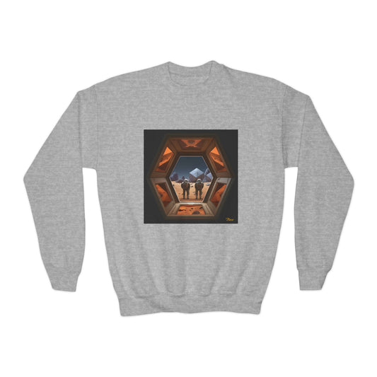 Elons' Dream Series Print #6 Youth Crewneck Sweatshirt