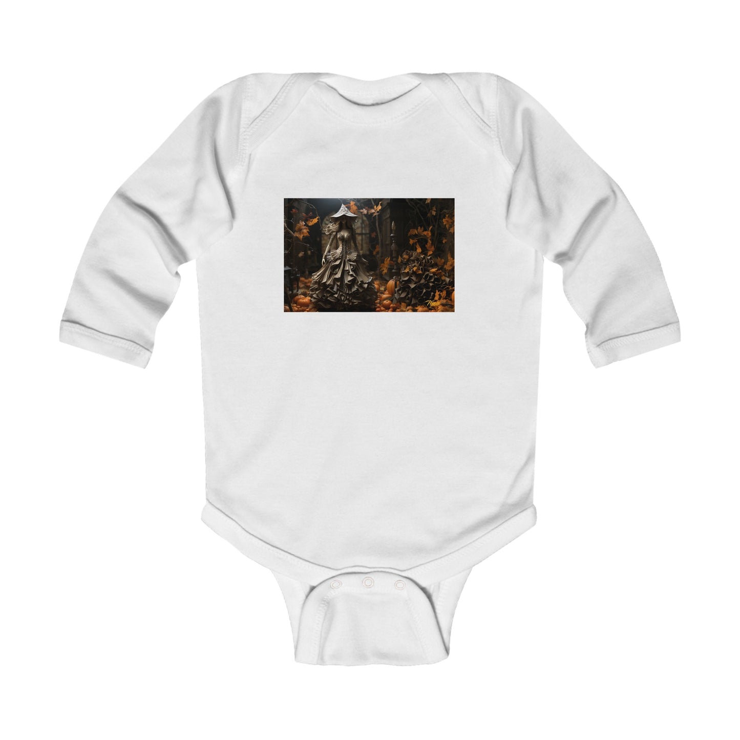 Halloween 2024 Series Print #1 Infant Long Sleeve Bodysuit