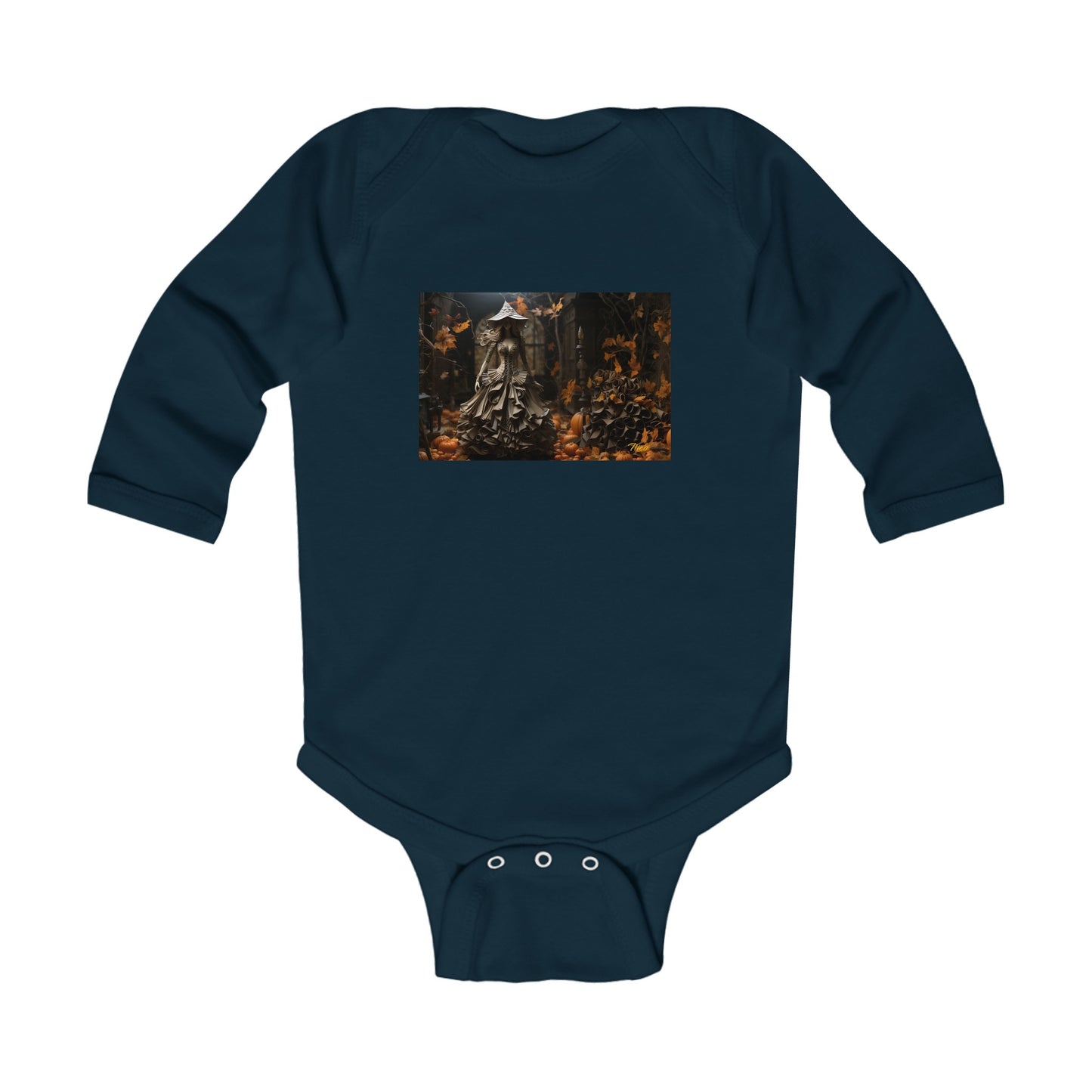 Halloween 2024 Series Print #1 Infant Long Sleeve Bodysuit