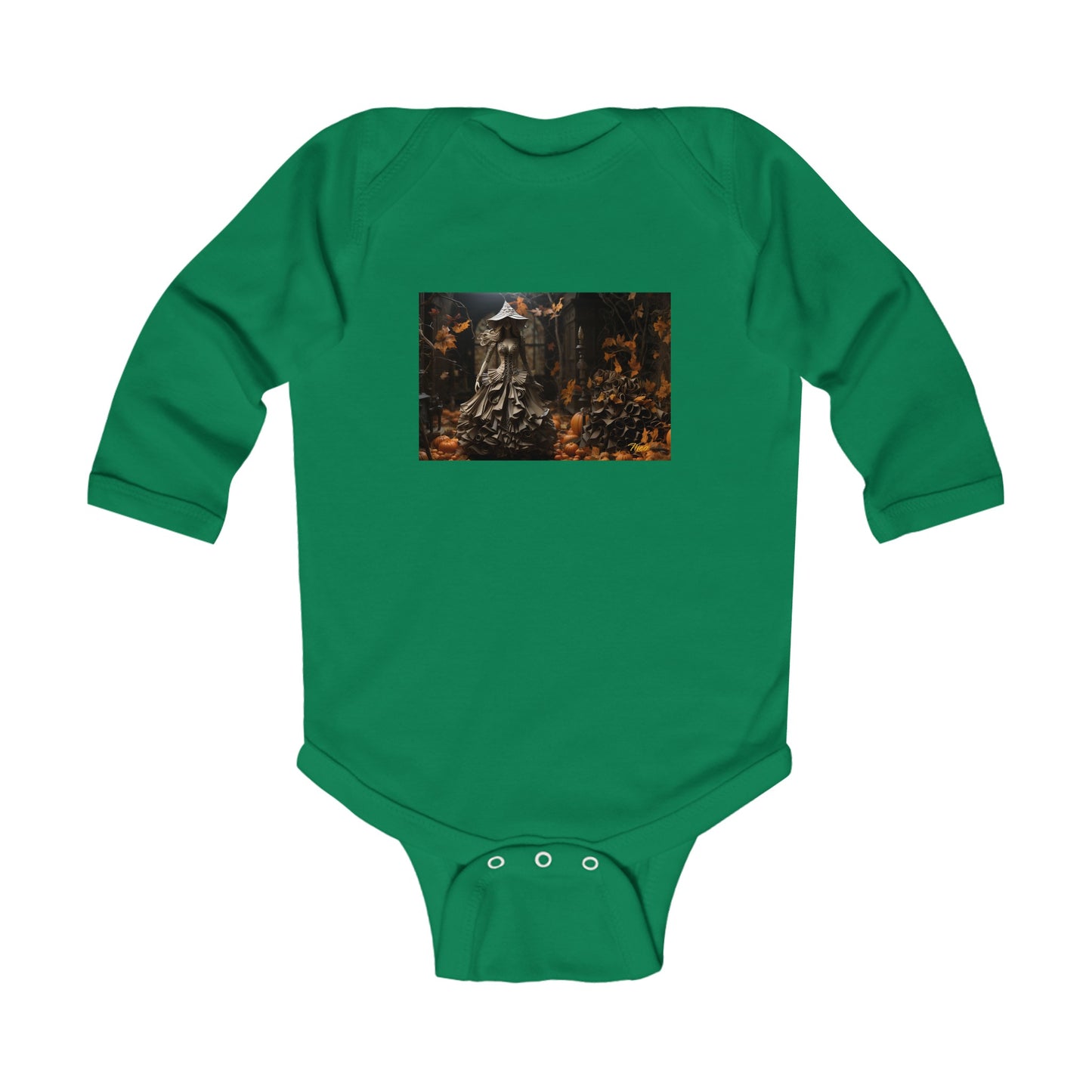 Halloween 2024 Series Print #1 Infant Long Sleeve Bodysuit