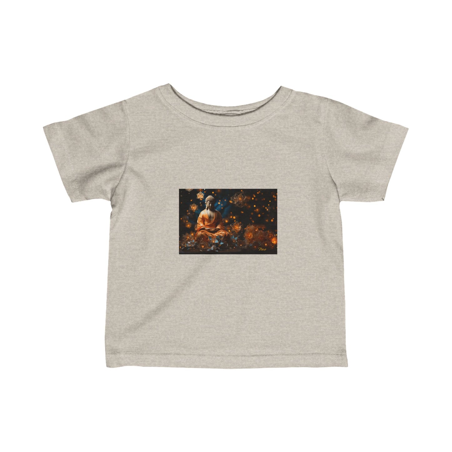 Ascending Buddah Series Print #8 Infant Fine Jersey Tee