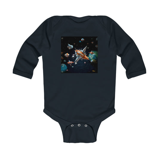 Elons' Dream Series Print #1 Infant Long Sleeve Bodysuit