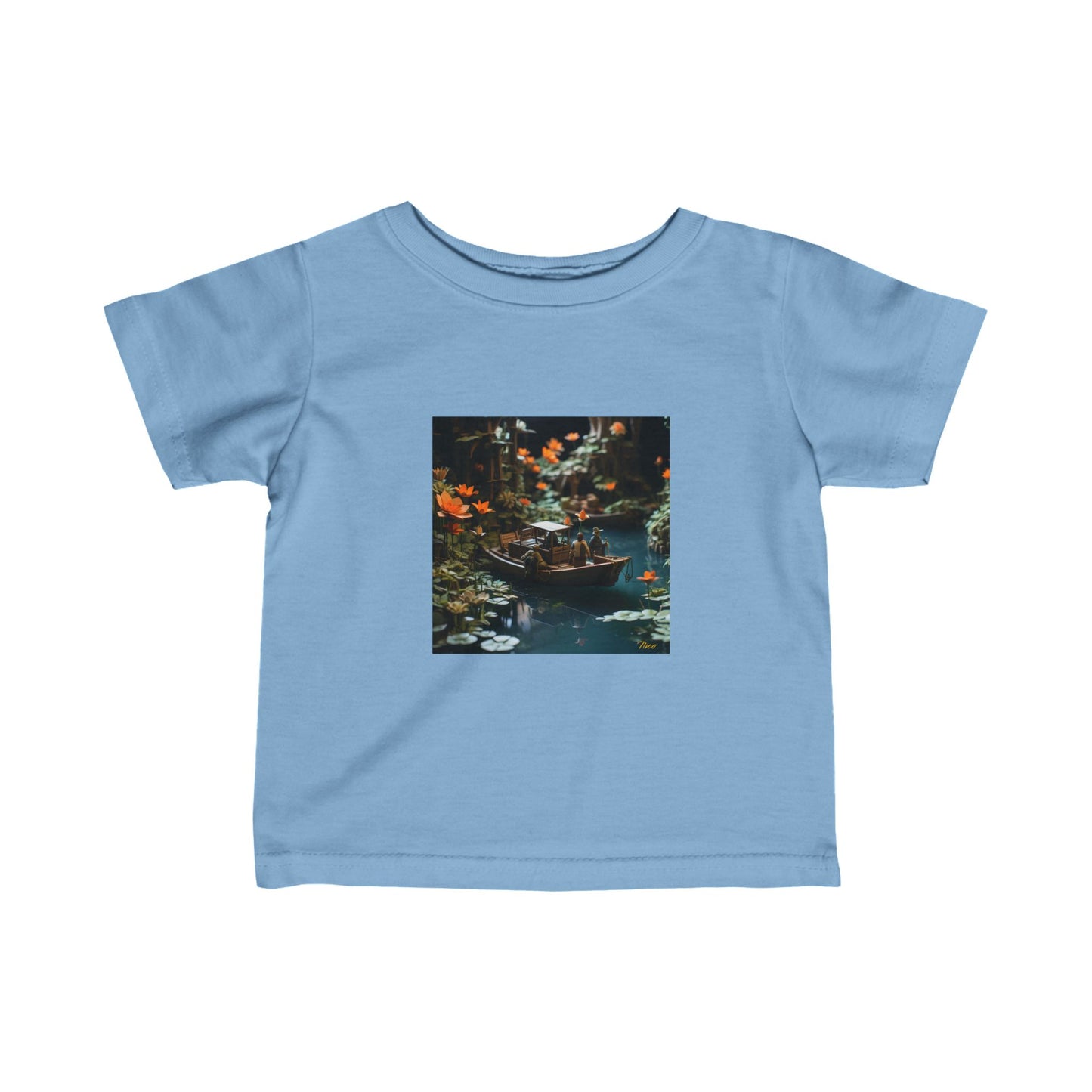 Born on A Bayou Series Print #4 Infant Fine Jersey Tee