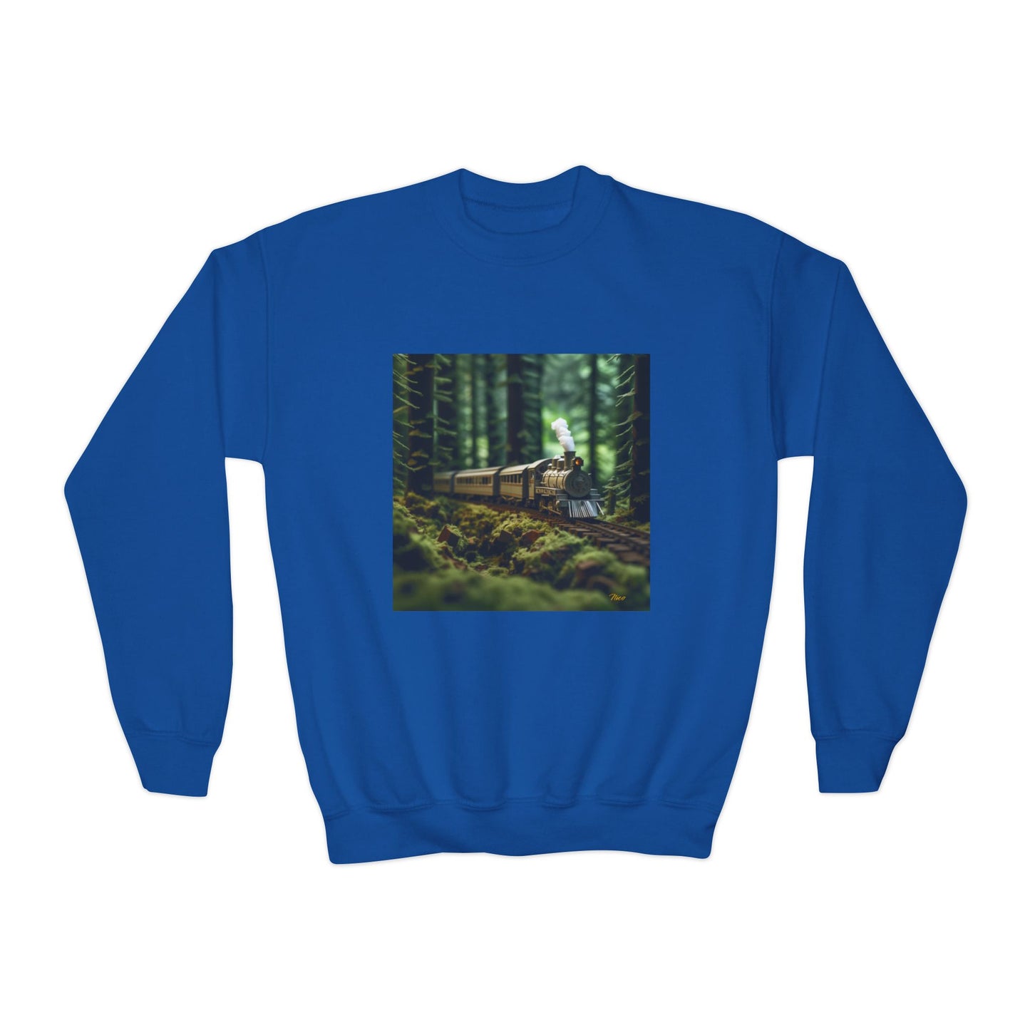 Orient Express Series Print #7 Youth Crewneck Sweatshirt