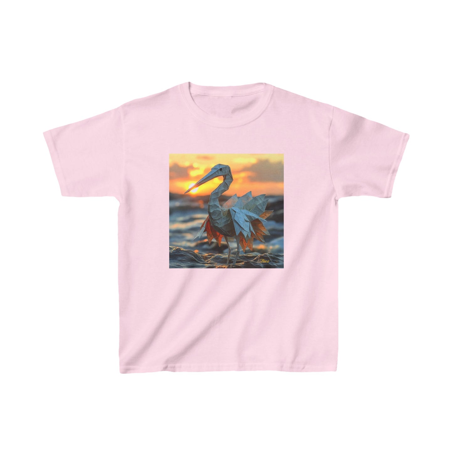 By The Seaside Series Print #1 Kids Heavy Cotton™ Tee