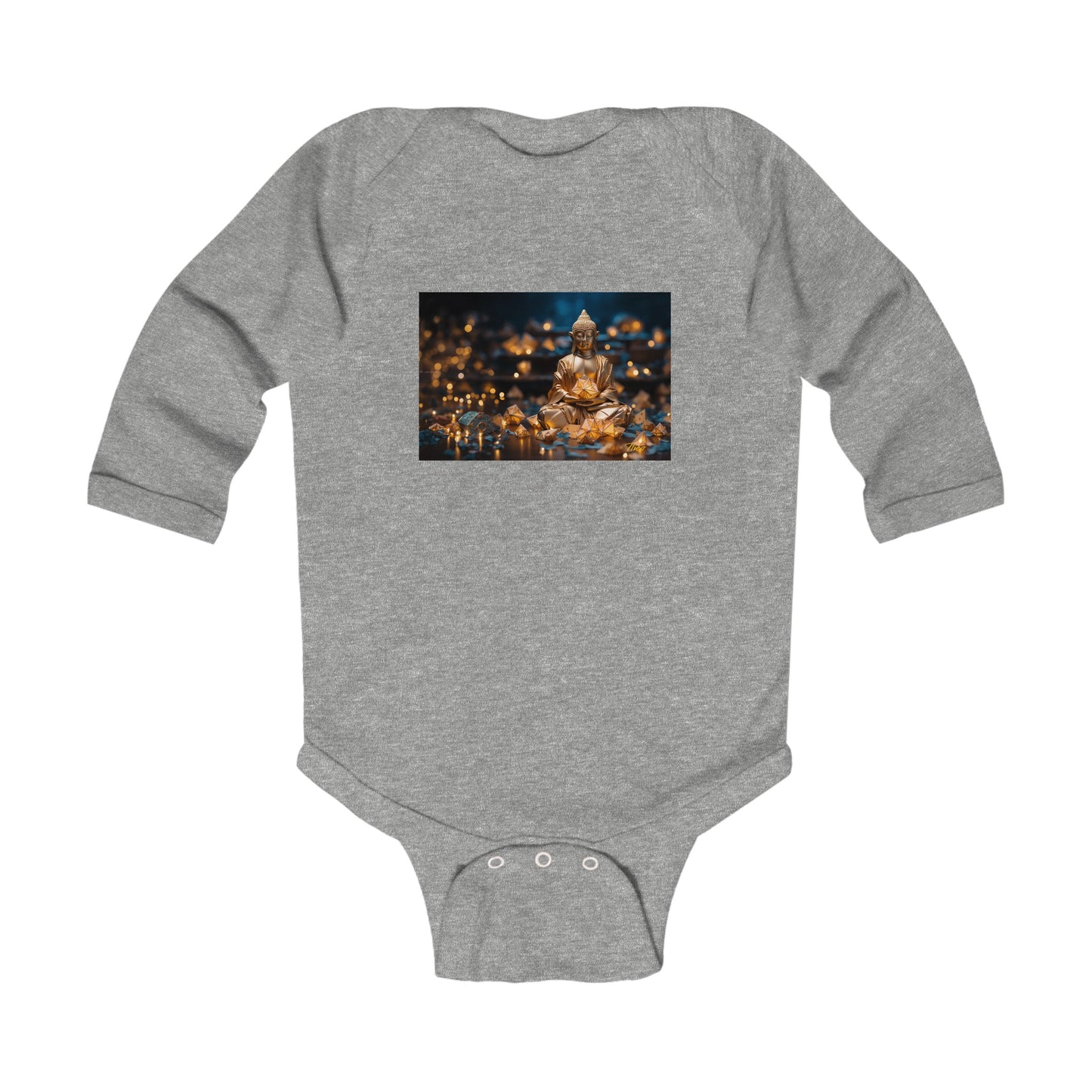 Ascending Buddah Series Print #9 Infant Long Sleeve Bodysuit