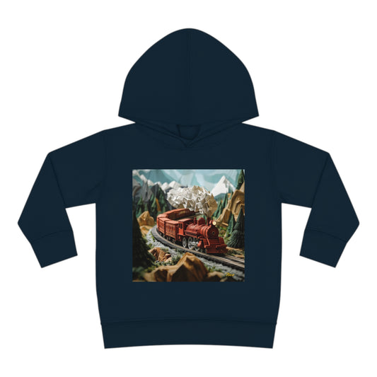 Orient Express Series Print #3 Toddler Pullover Fleece Hoodie