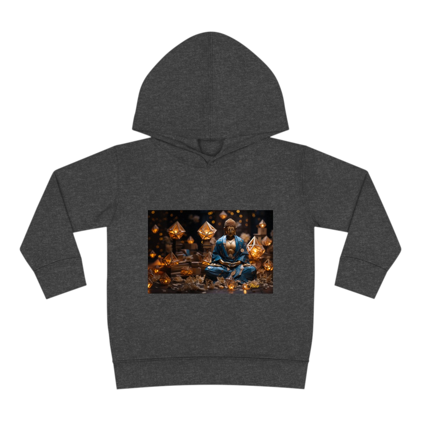 Ascending Buddah Series Print #3 Toddler Pullover Fleece Hoodie