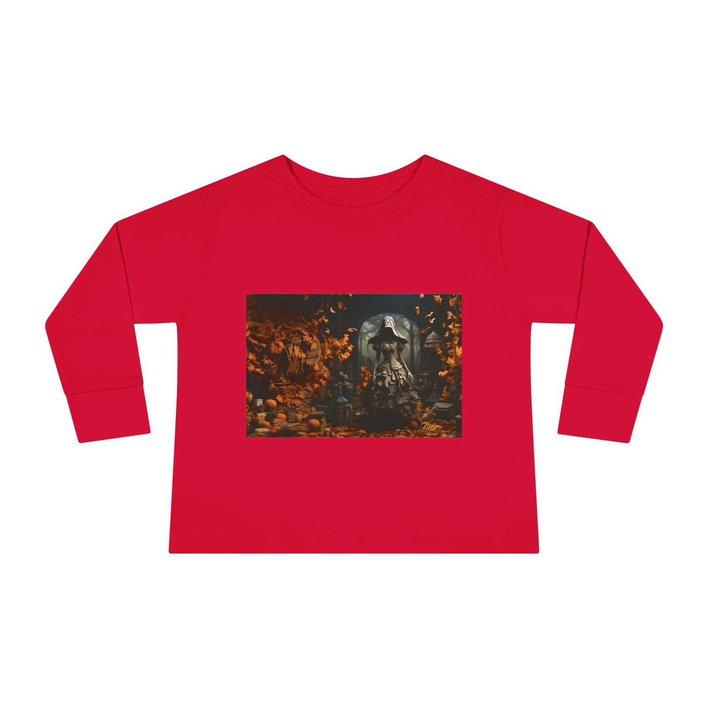 Halloween 2024 Series Print #7 Toddler Long Sleeve Tee