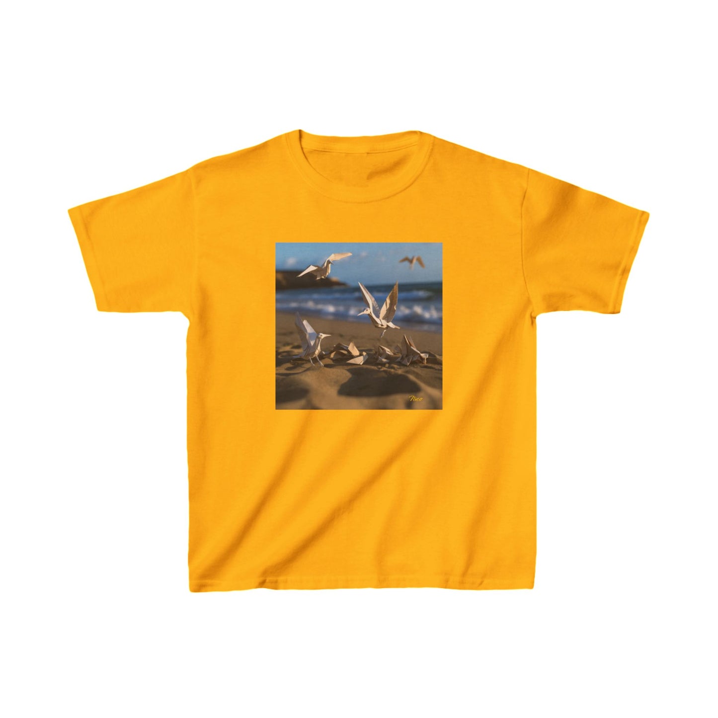 By The Seaside Series Print #7 Kids Heavy Cotton™ Tee