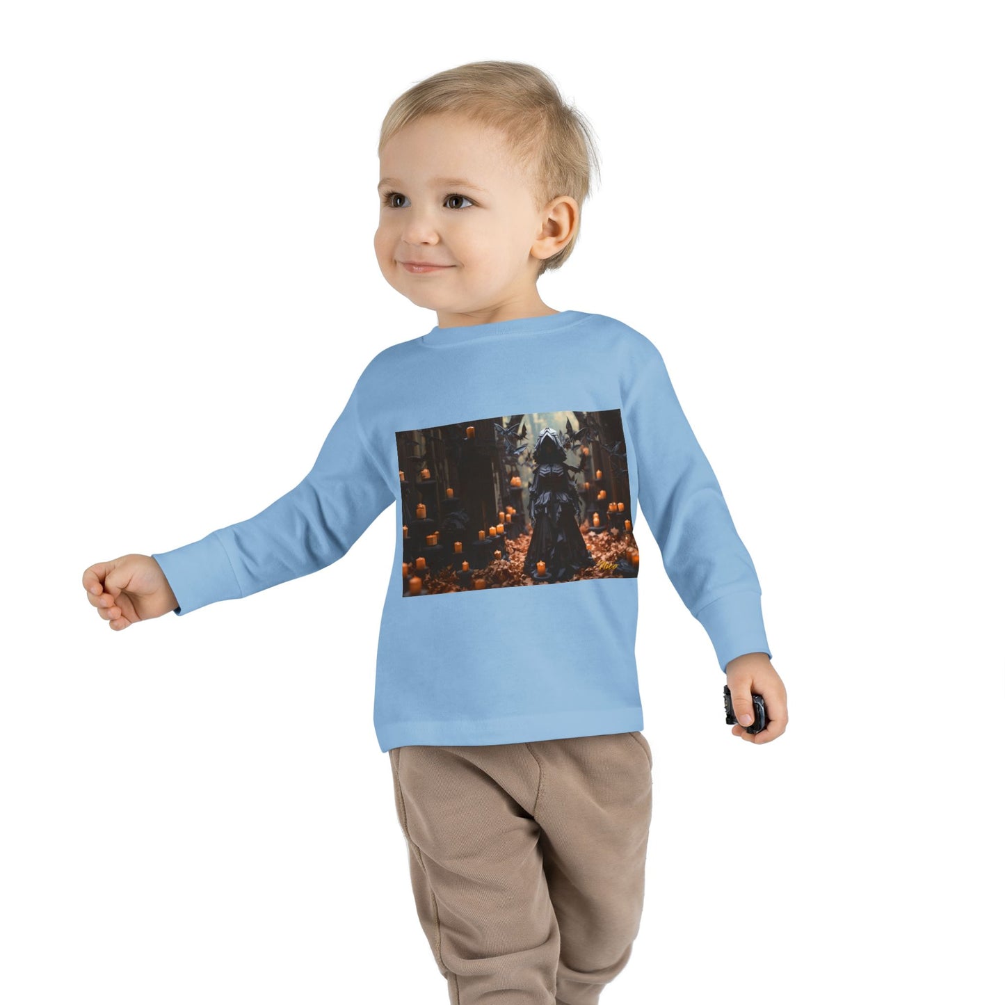 Halloween 2024 Series Print #5 Toddler Long Sleeve Tee