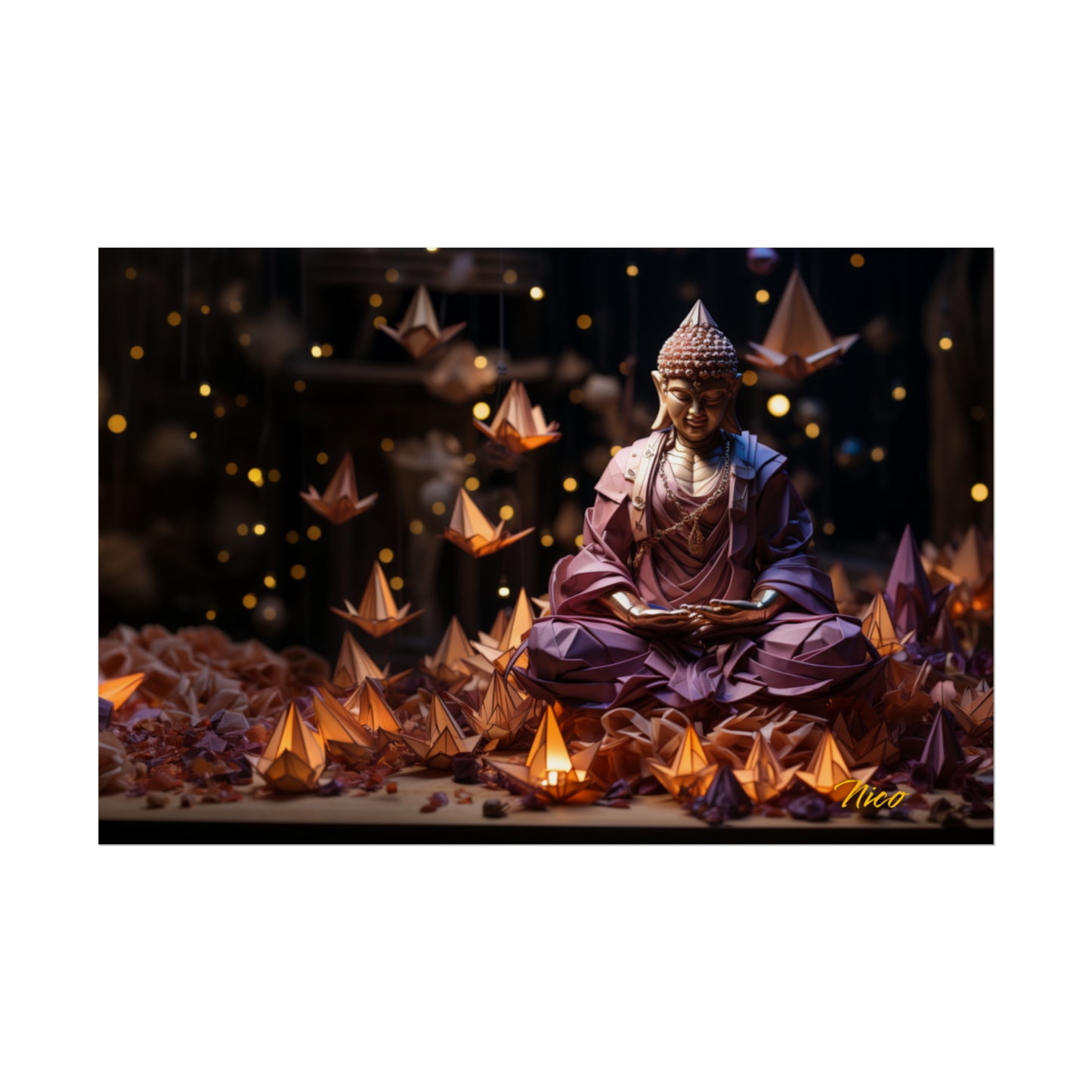 Ascending Buddha Series Print #6 - Fine Art, Matte or Semi-Gloss Print