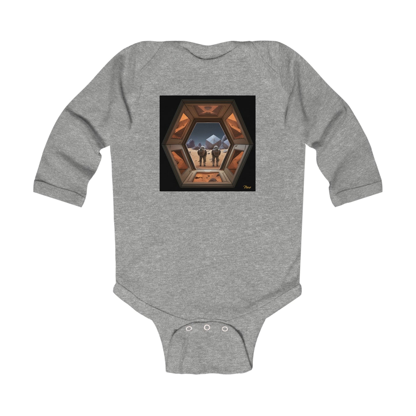 Elons' Dream Series Print #6 Infant Long Sleeve Bodysuit