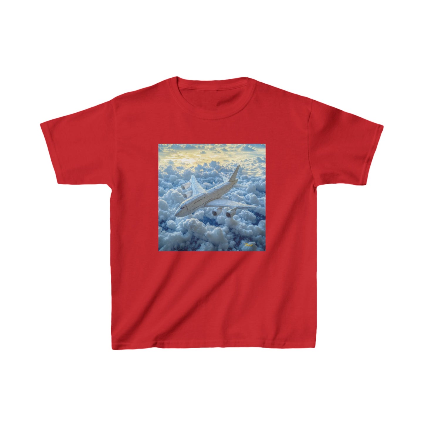 Frequent Flyer Miles Series Print #7 Kids Heavy Cotton™ Tee