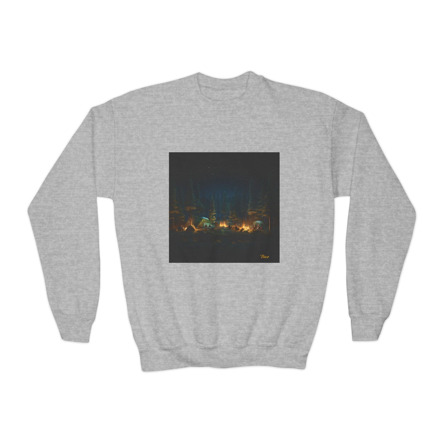 Under The Starry Skies Series Print #2 Youth Crewneck Sweatshirt