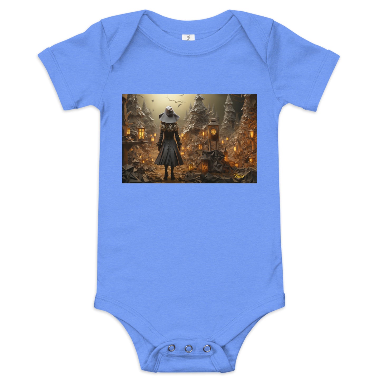 Halloween 2024 Series Print #3 Baby short sleeve one piece