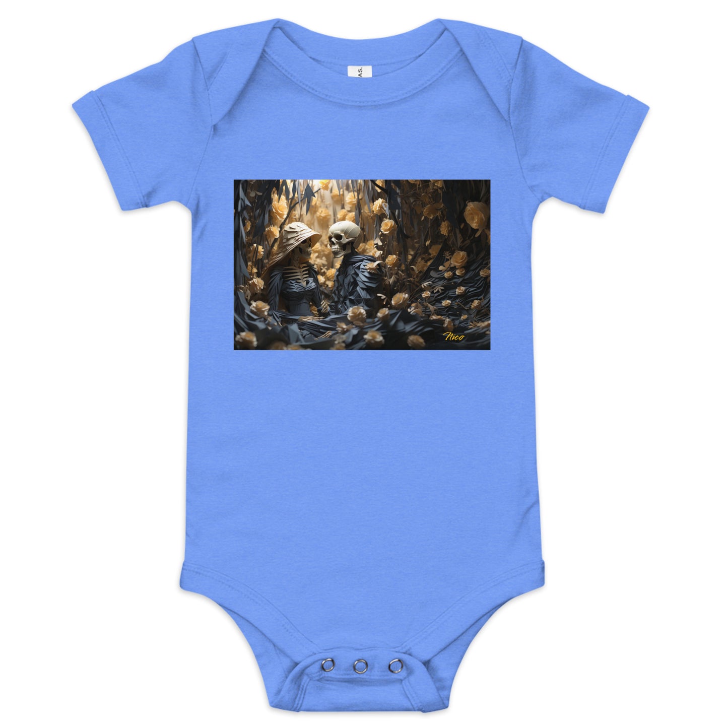 Halloween 2024 Series Print #4 Baby short sleeve one piece