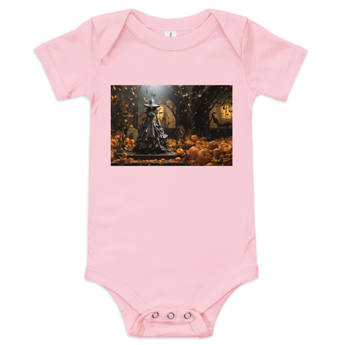 Halloween 2024 Series Print #10 Baby short sleeve one piece