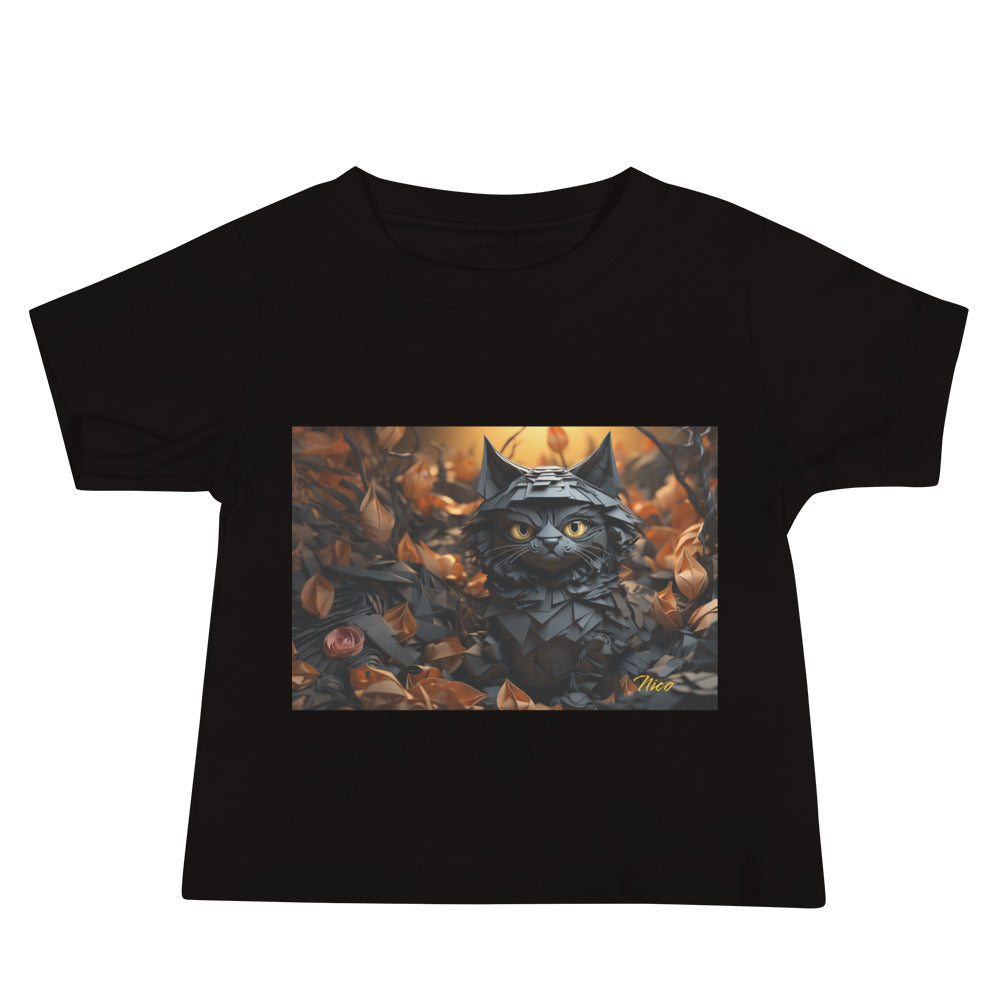 Halloween 2024 Series Print #2 "The Kitty Of Evil!" Baby Jersey Short Sleeve Tee