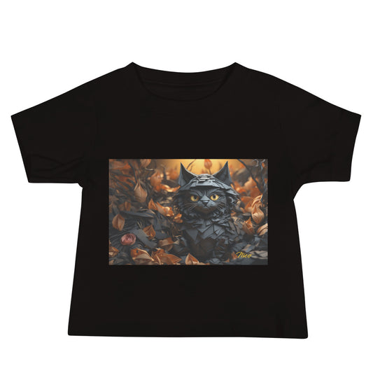 Halloween 2024 Series Print #2 "The Kitty Of Evil!" Baby Jersey Short Sleeve Tee