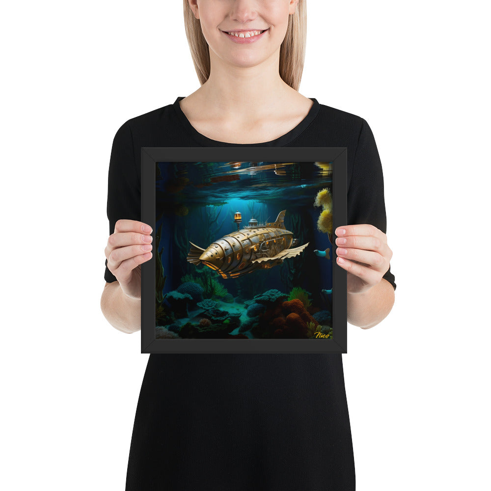 20,000 Leagues Under The Sea Print #9 - Framed Paper Print