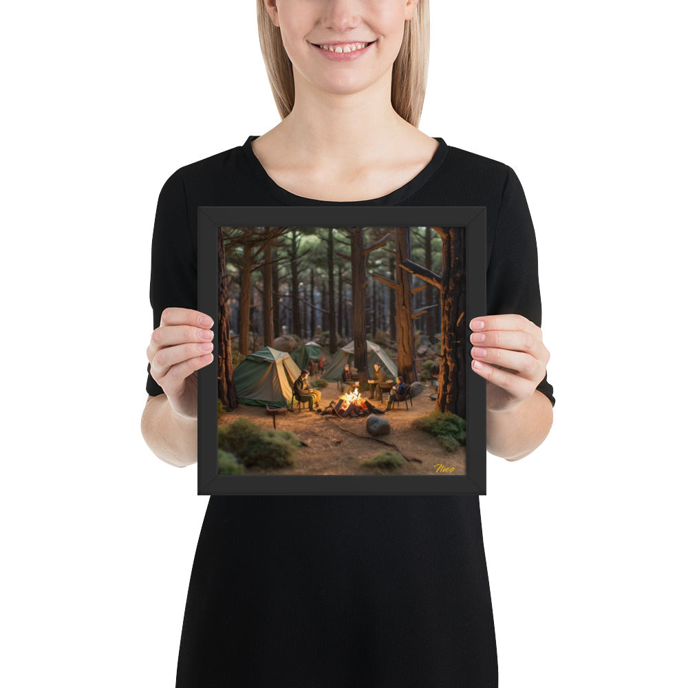 Campfire Series Print #1 - Framed Paper Print