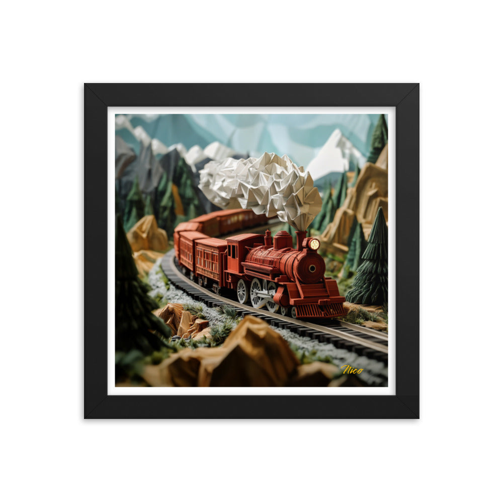 Orient Express Series Print #3 - Framed Paper Print