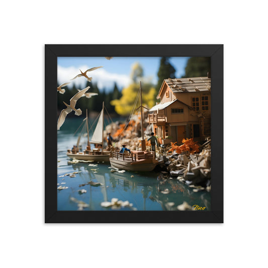 On The Docks By The Bay Series Print #8 - Framed Paper Print