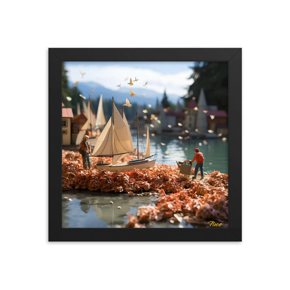 On The Docks By The Bay Series Print #5 - Framed Paper Print