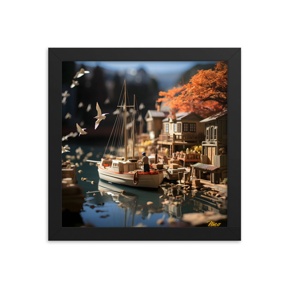 On The Docks By The Bay Series Print #1 - Framed Paper Print