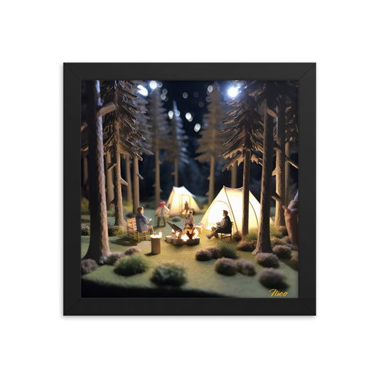 Under The Starry Skies Series Print #7 - Framed Paper Print