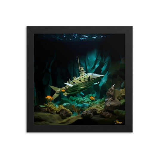 20,000 Leagues Under The Sea Print #8 - Framed Paper Print