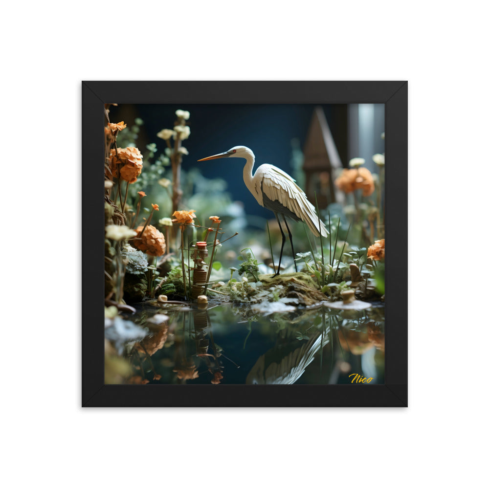 Born On A Bayou Series Print #1 - Framed Paper Print