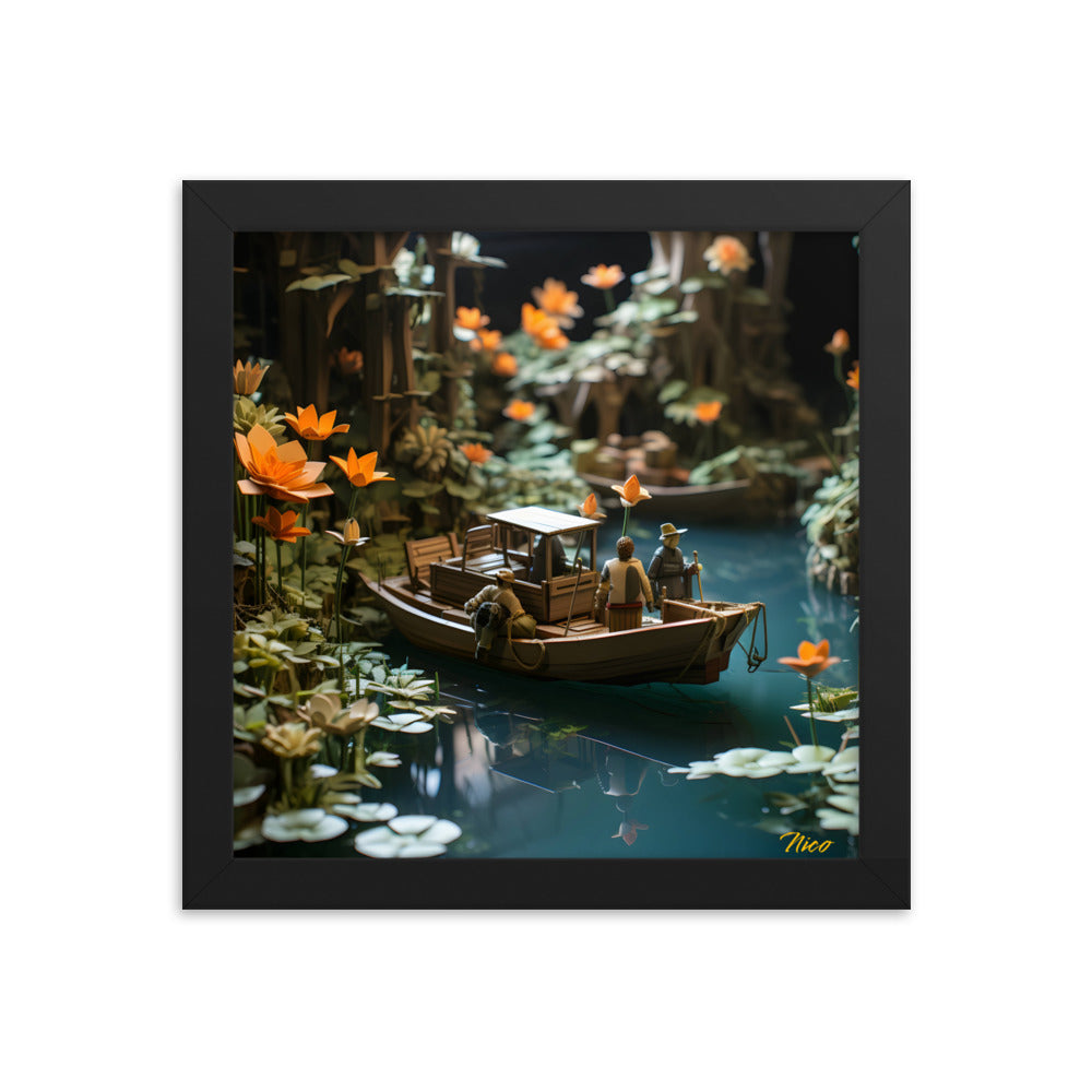 Born On A Bayou Series Print #4 - Framed Paper Print