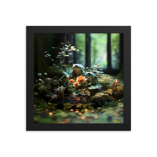 Relaxing By The Brook Series Print #1 - Framed Paper Print