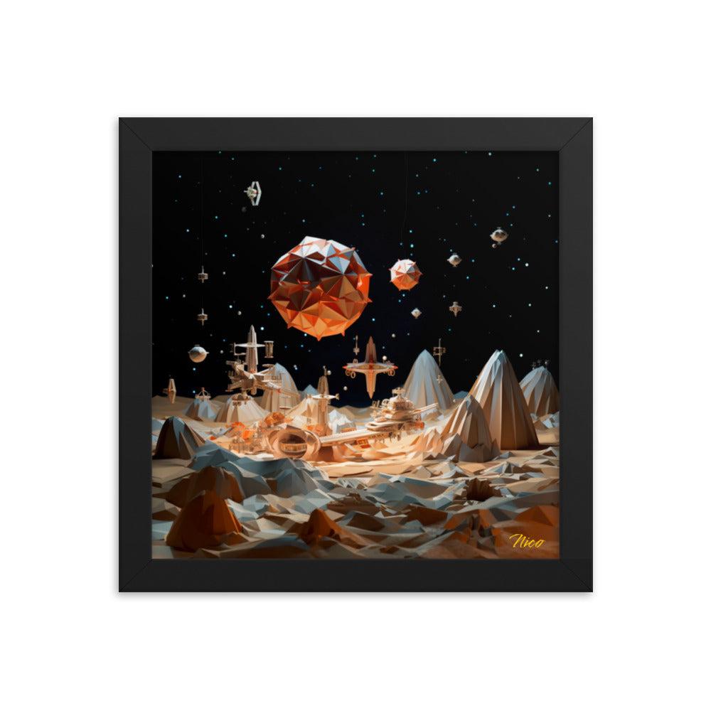 Elons' Dream Series Print #7 - Framed Paper Print