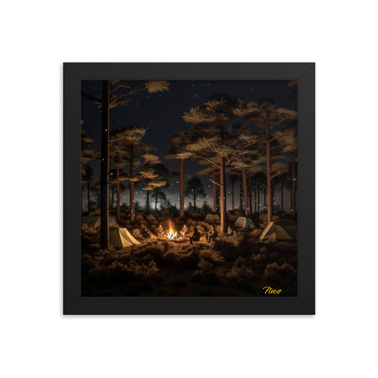 Under The Starry Skies Series Print #9 - Framed Paper Print