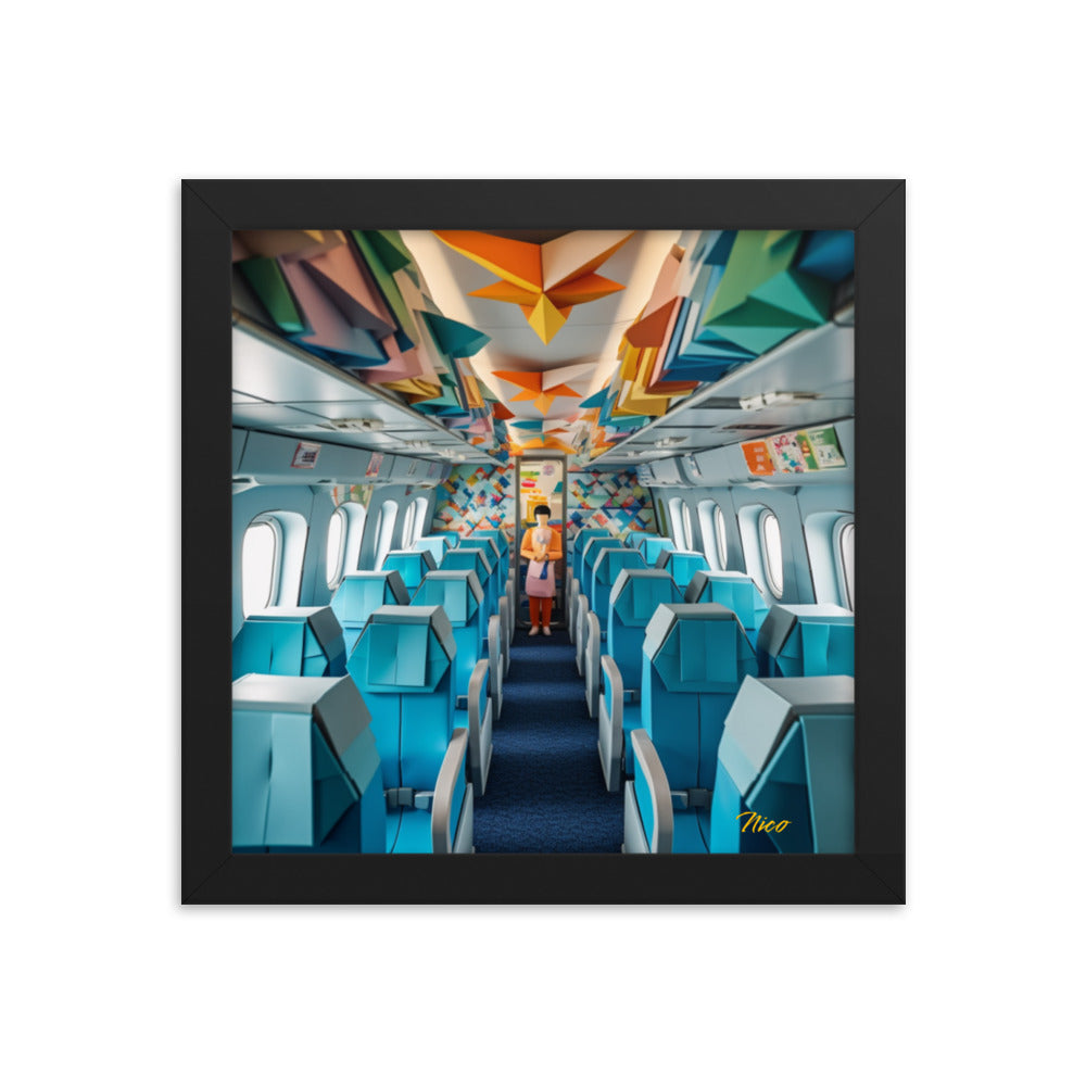 Frequent Flyer Miles Series Print #6 - Framed Paper Print