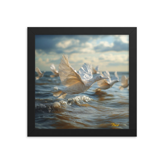 By The Seaside Series Print #8 - Framed Paper Print