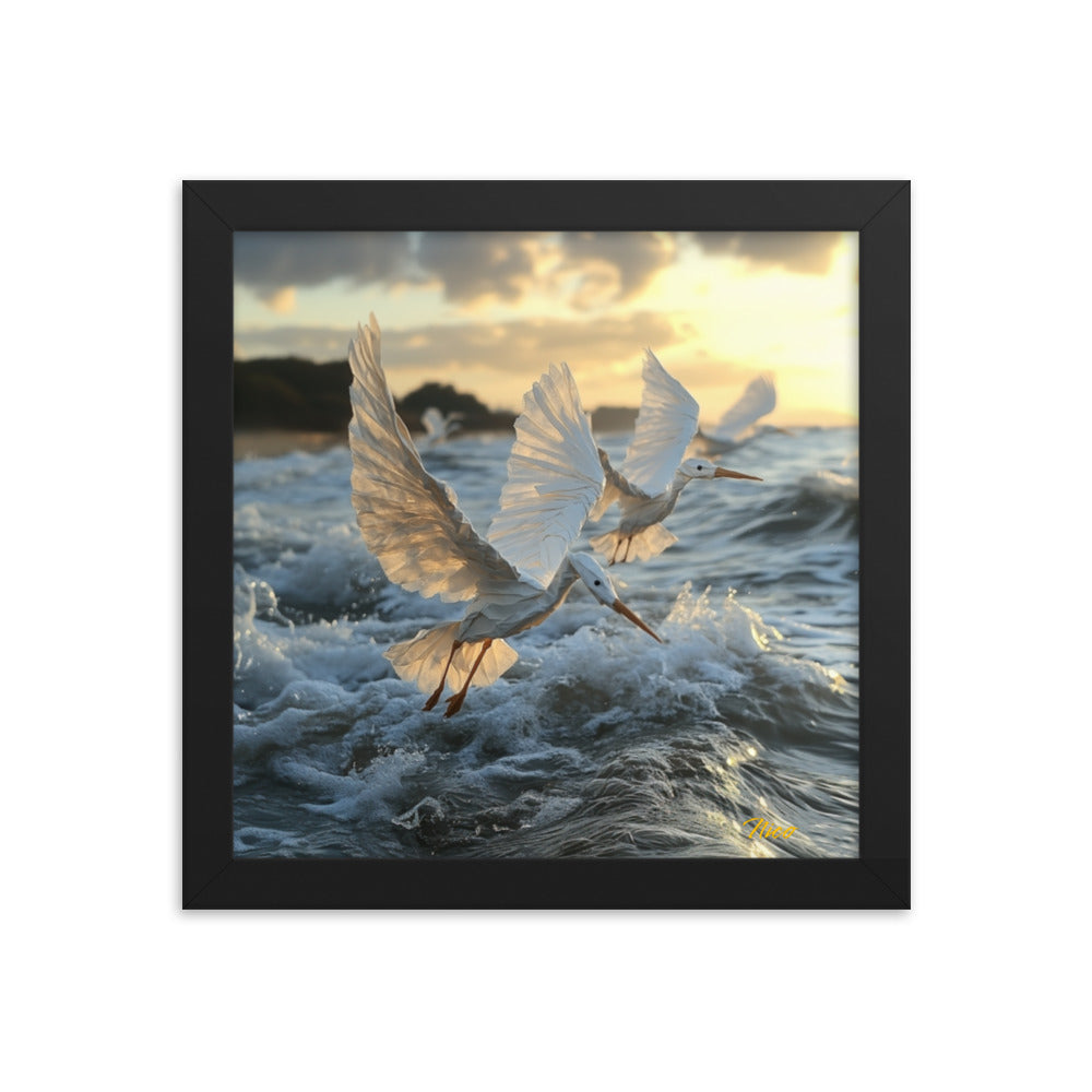 By The Seaside Series Print #10 - Framed Paper Print