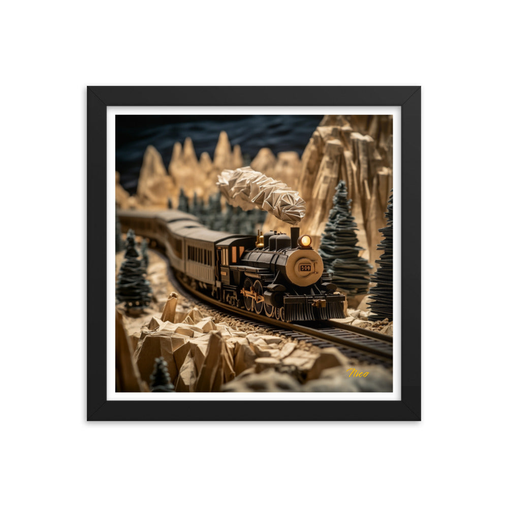 Orient Express Series Print #1 - Framed Paper Print