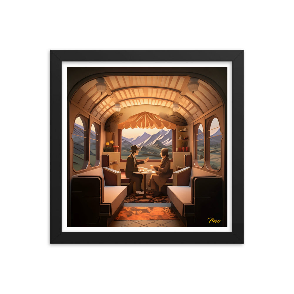 Orient Express Series Print #10 - Framed Paper Print