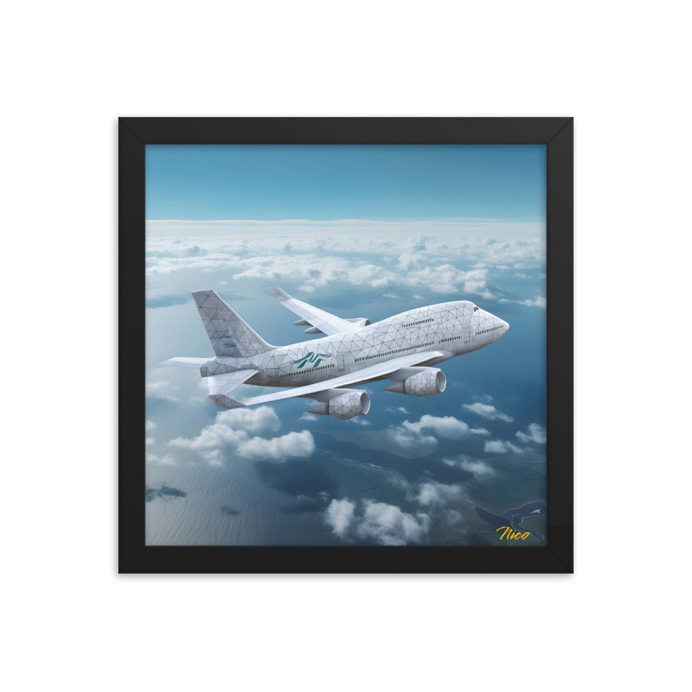 Frequent Flyer Miles Series Print #3 - Framed Paper Print