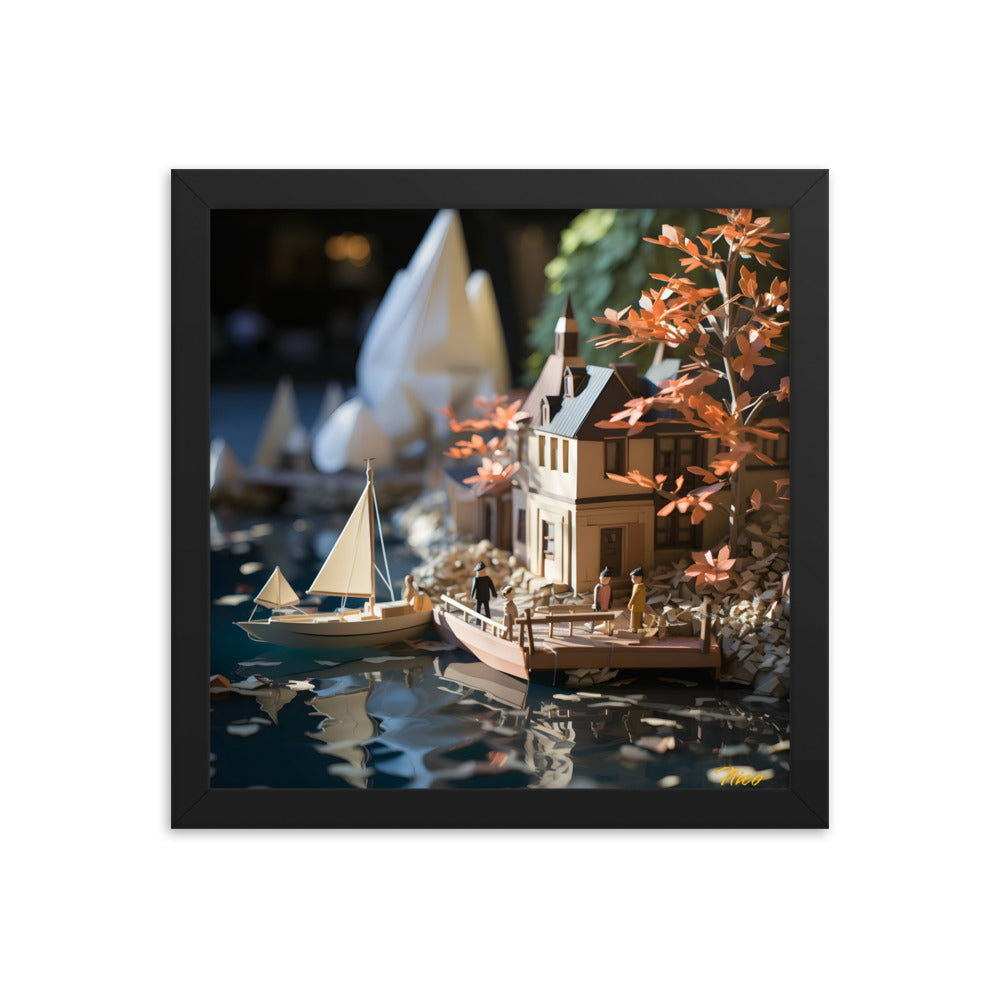 On The Docks By The Bay Series Print #9 - Framed Paper Print