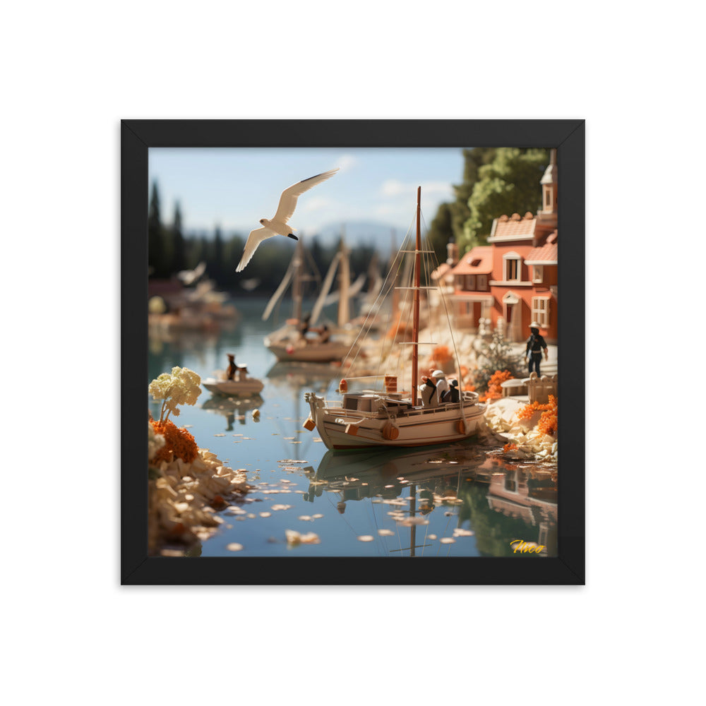 On The Docks By The Bay Series Print #6 - Framed Paper Print