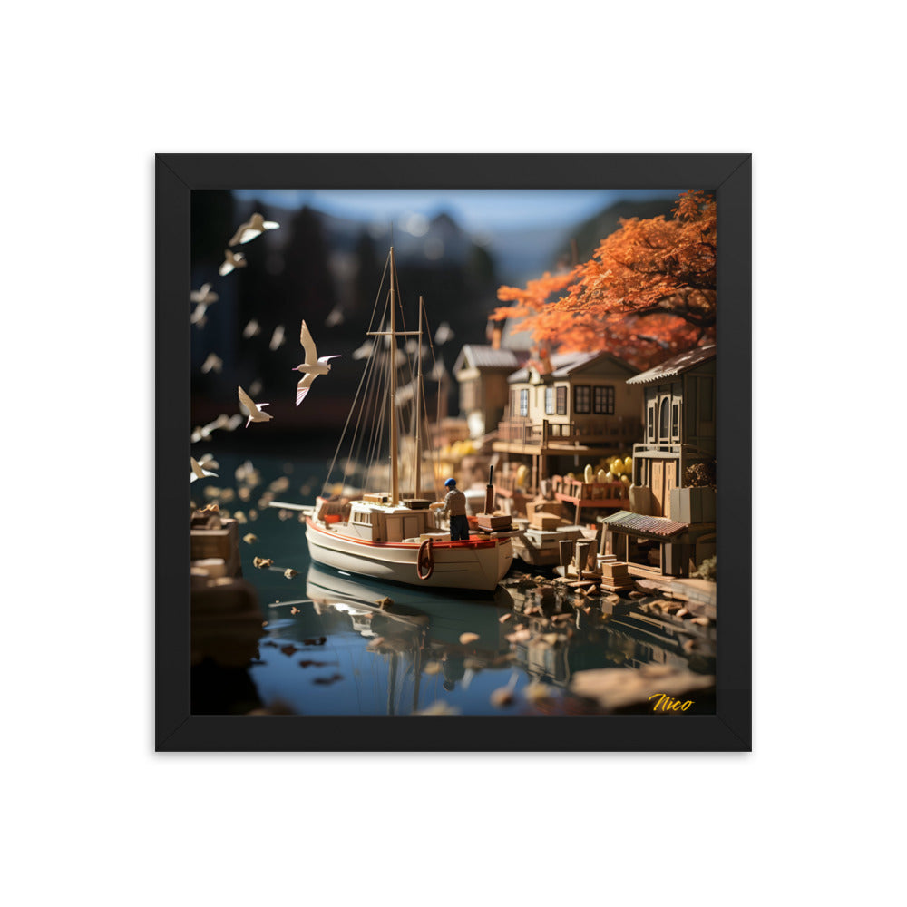 On The Docks By The Bay Series Print #1 - Framed Paper Print