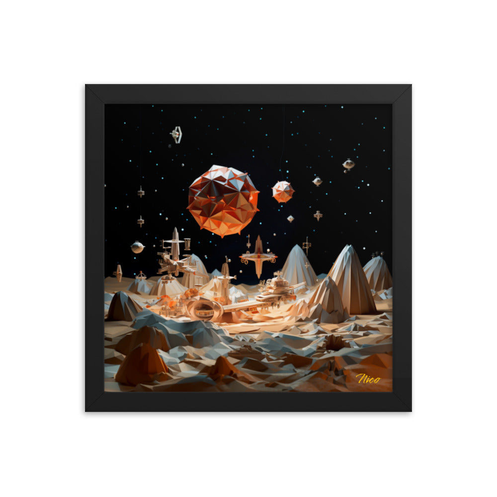 Elons' Dream Series Print #7 - Framed Paper Print